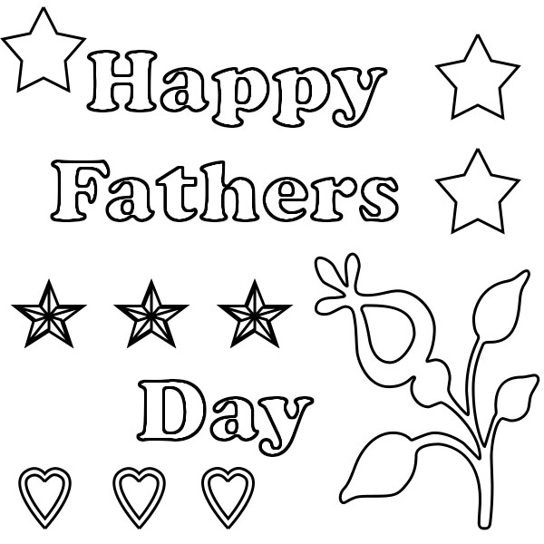 Fathers Day Coloring Pages