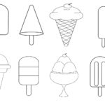 Ice Cream Coloring Pages